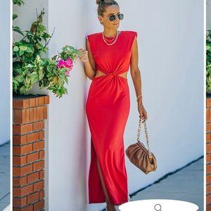 Vici Maxi Cut Out Dress